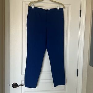 Blue slim pants